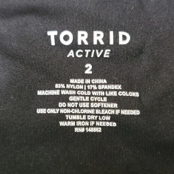 Torrid Floral Active Legging - Picture 5 of 8